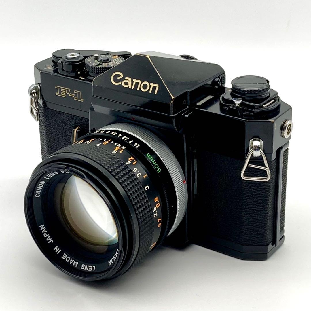 【動作品】CANON F-1（前期）+FD 50mm f1.4 S.S.C.