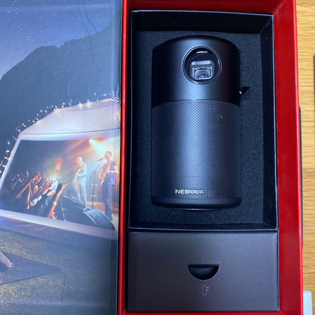 NEBULA Capsule プロジェクター 本体(リモコン付)