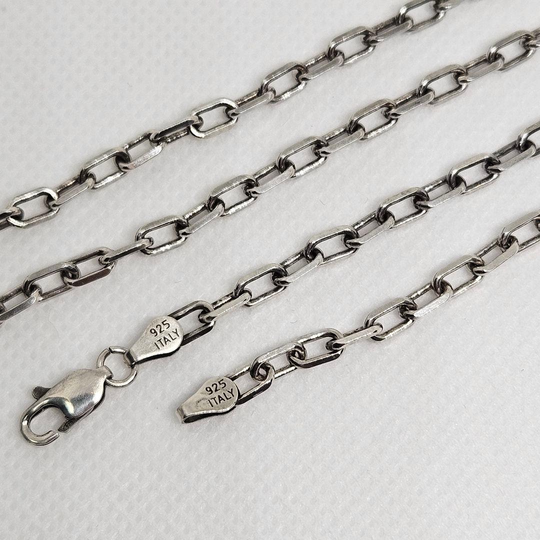 【イタリア製】 シルバー925チェーン 60cm