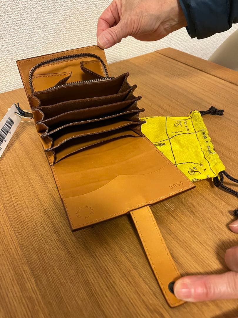 【新品】Felisi 財布 BLUE クロコダイル型押し