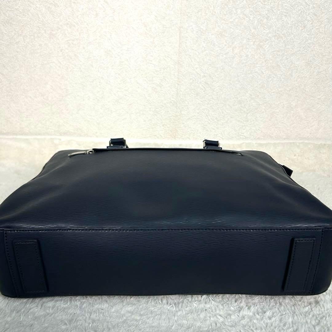 Paul Smith クラシック エンボスレザー トートバッグ A4