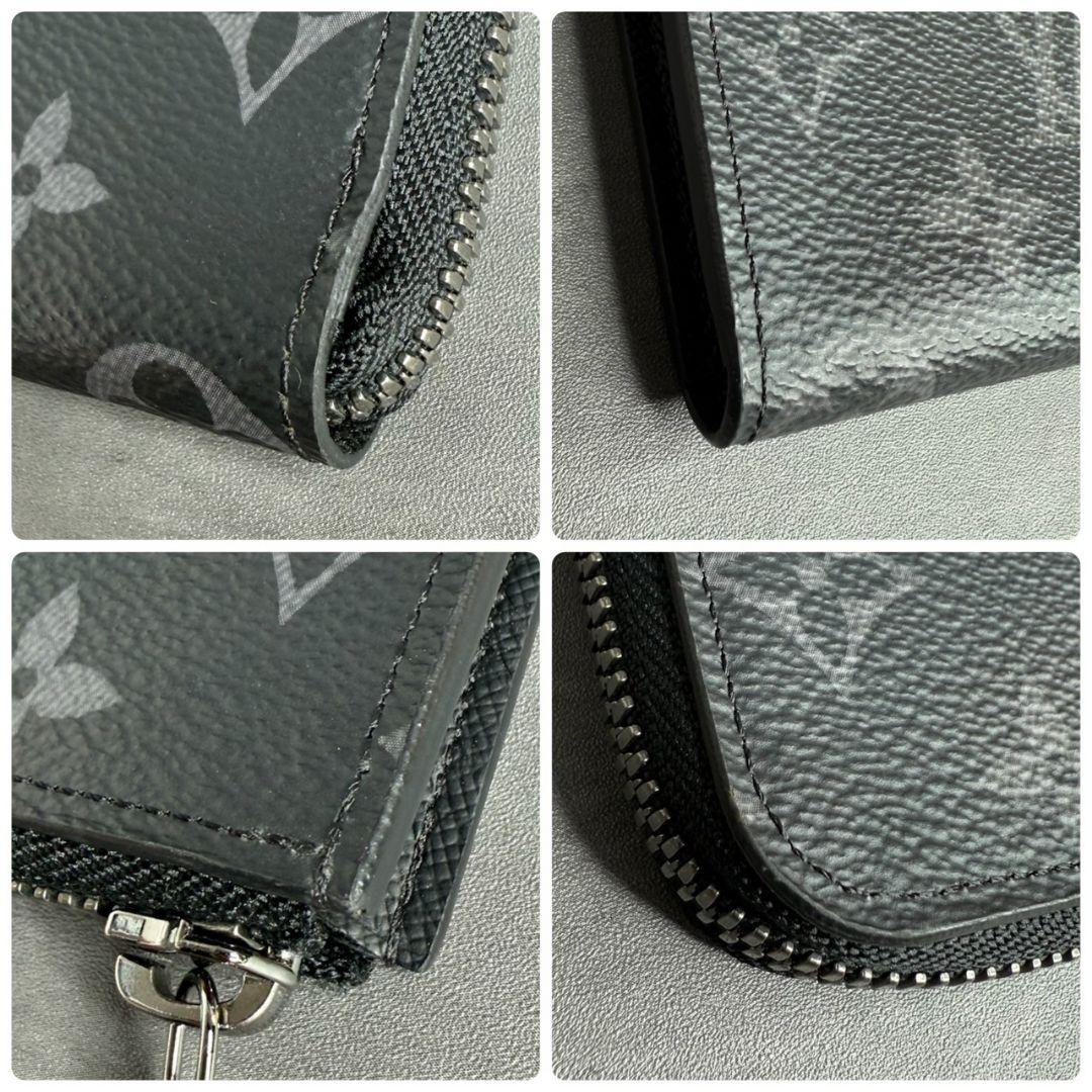 【極美品】ルイヴィトン ポルトモネ ジュール モノグラム エクリプス 黒