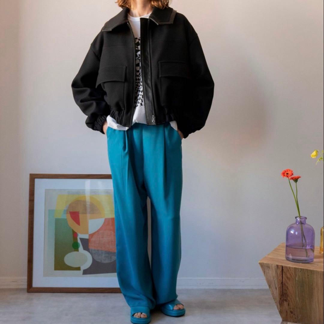 メゾンスペシャル ビッグカラーブルゾン