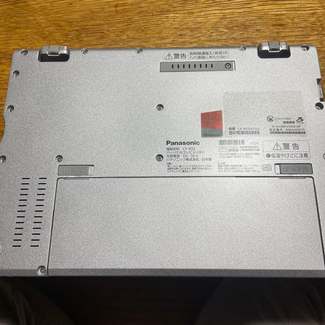Panasonic CF-RZ5 12.5インチ ノートPC ジャンク扱い