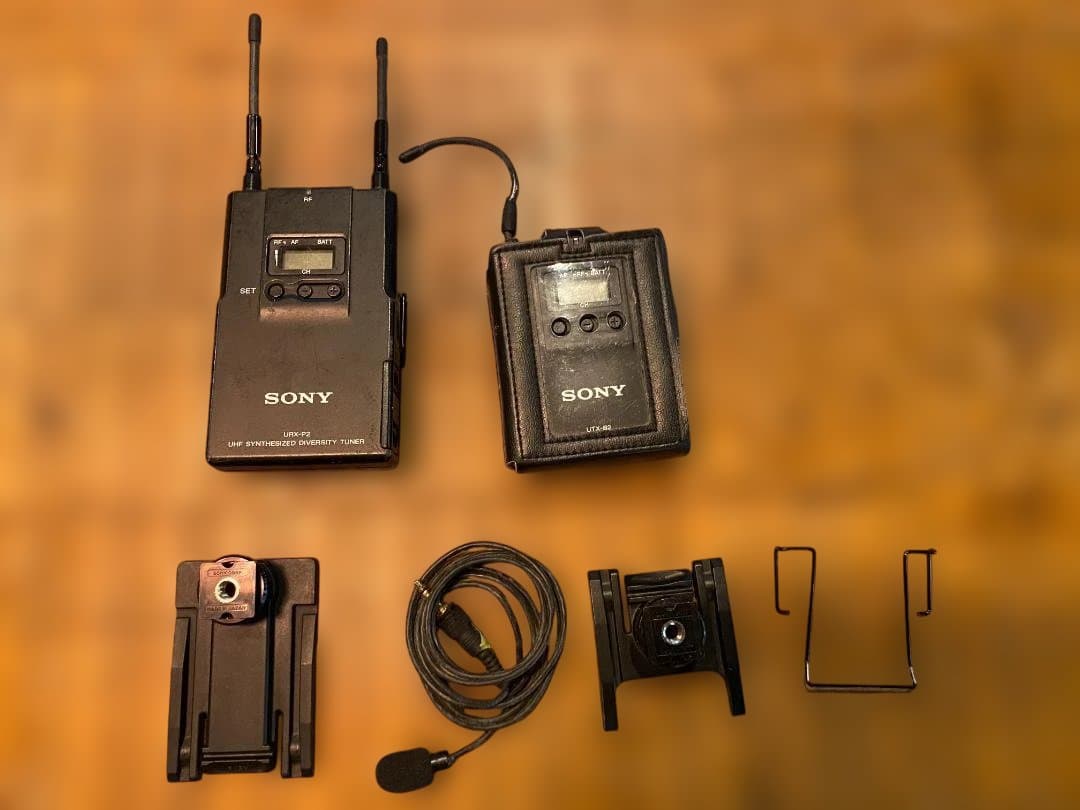 SONY ワイヤレスピンマイク セット