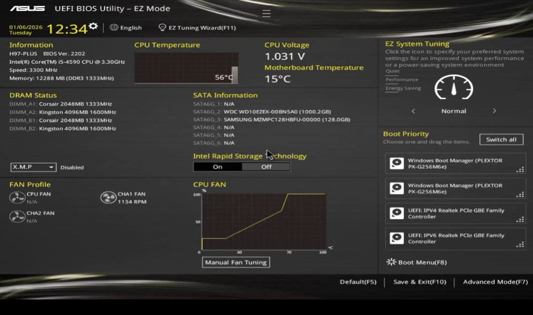 ASUS製マザーボード ミドルタワーPC 700W