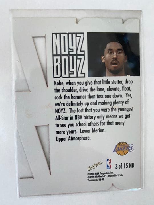 その他 1998-99 KOBE SkyBox Thunder NOYZ BOYZ