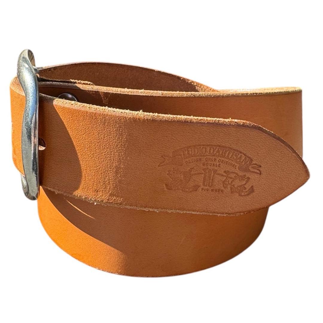 Studio D'artisan ベンズレザー ベルト 32 ナチュラル