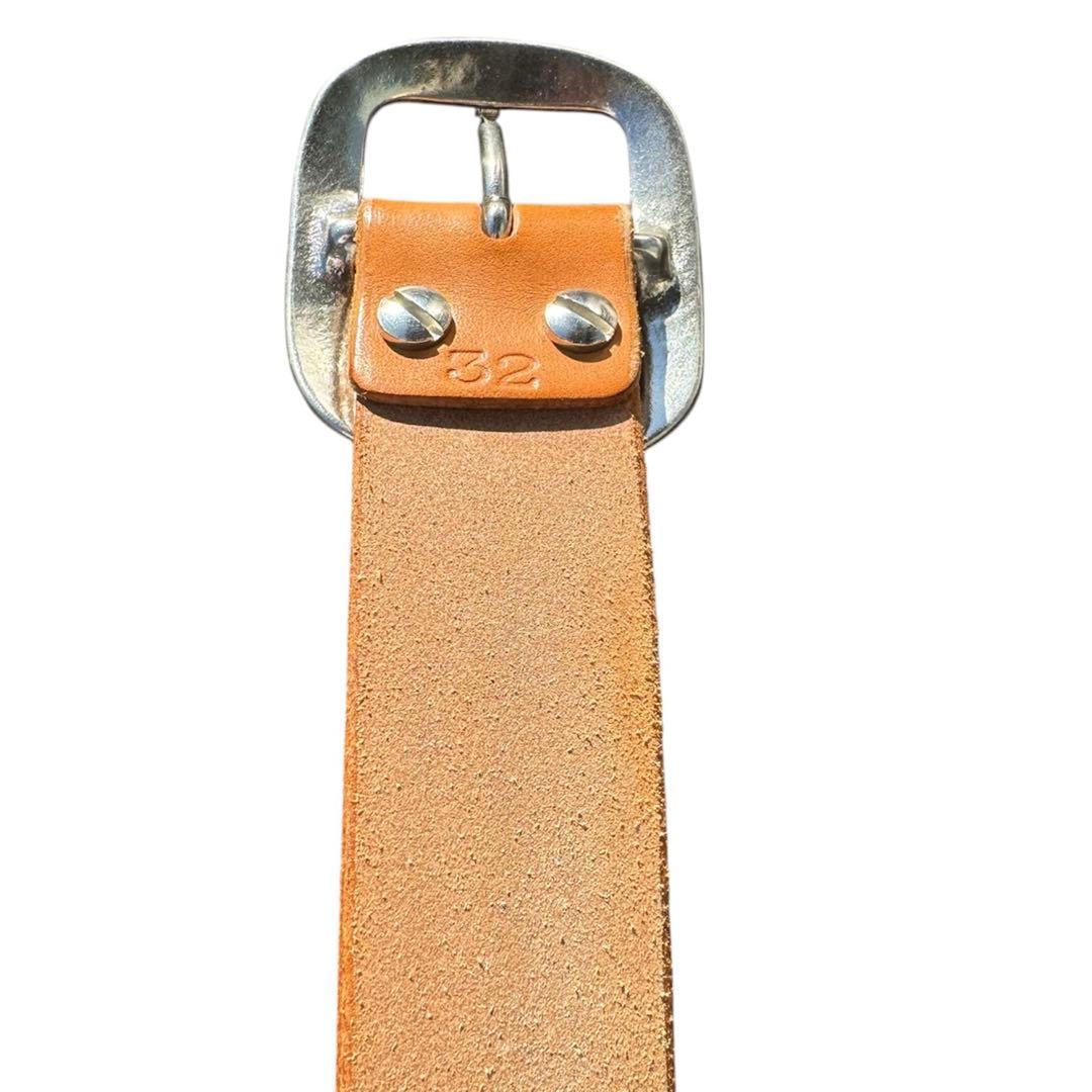 Studio D'artisan ベンズレザー ベルト 32 ナチュラル