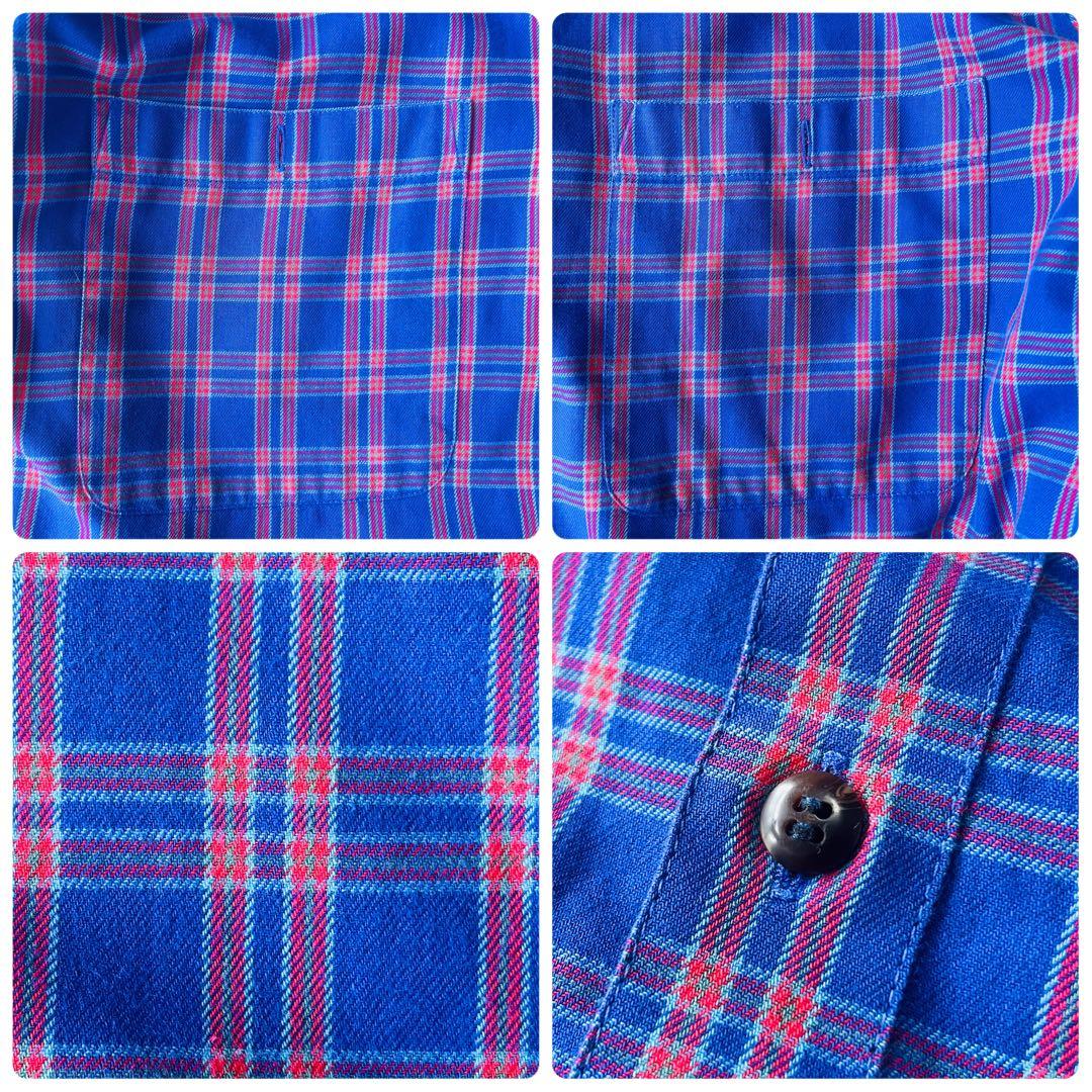 Patagonia 80s フランネルチェックシャツ ポルトガル製 L