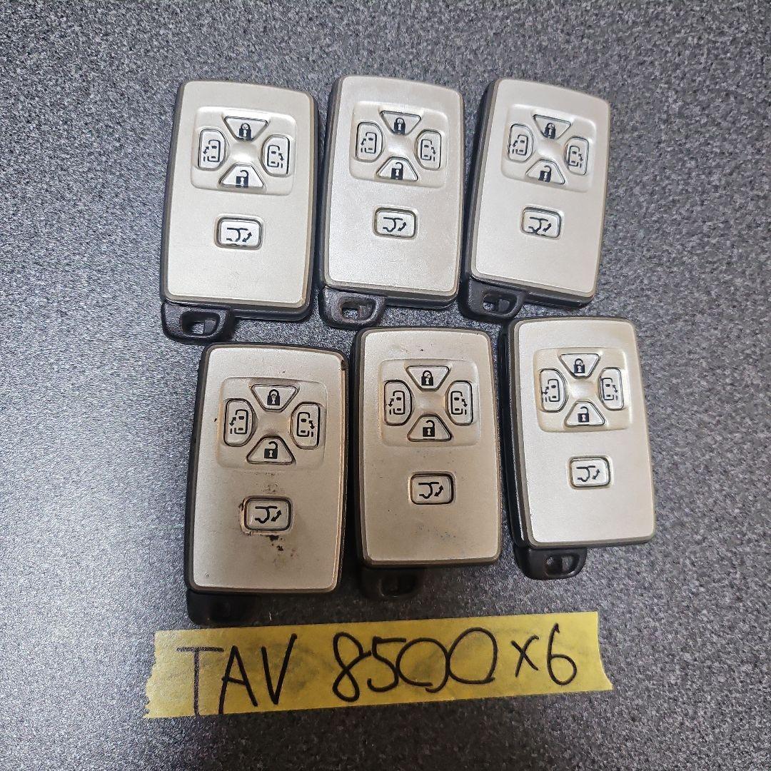 トヨタ キーレスエントリーリモコン アルファード　ヴェルファイア等　６セット