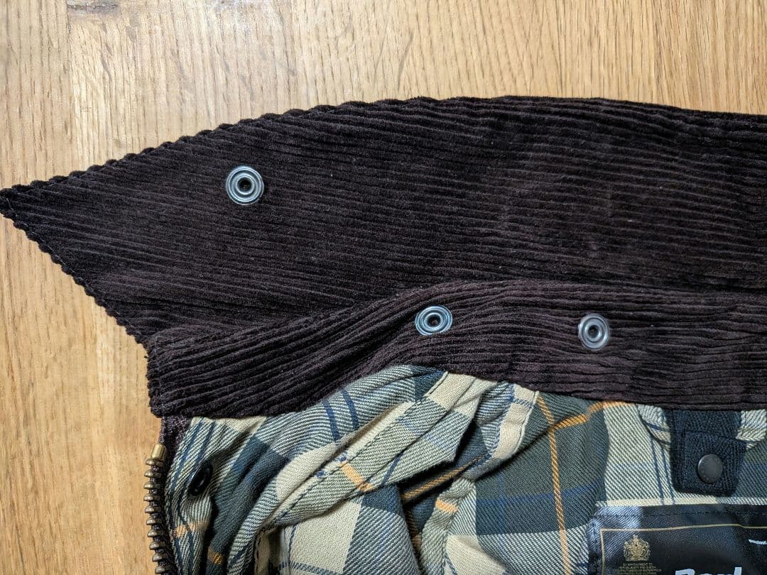 美品 バブアー ビデイル セージ クラシックフィット