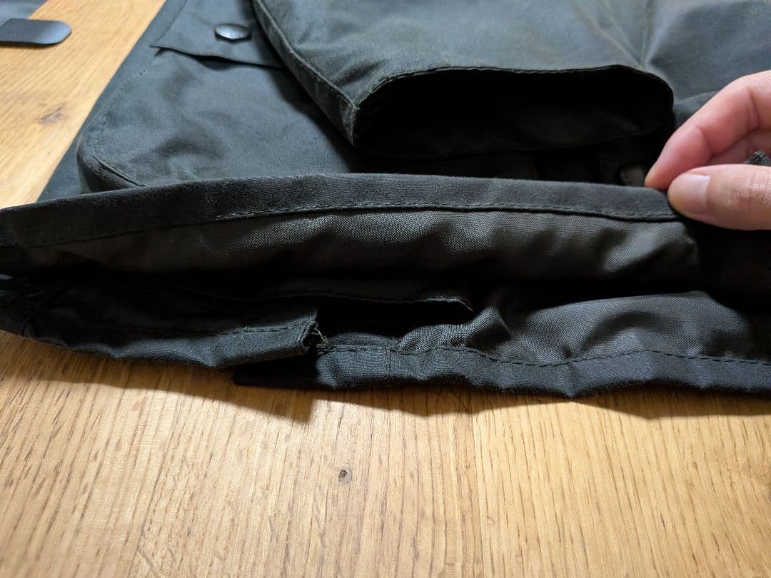 美品 バブアー ビデイル セージ クラシックフィット