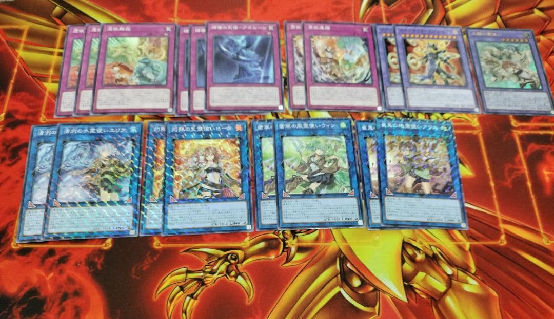 大会優勝構築　霊使い　デッキ　遊戯王　引退品　精霊術の使い手