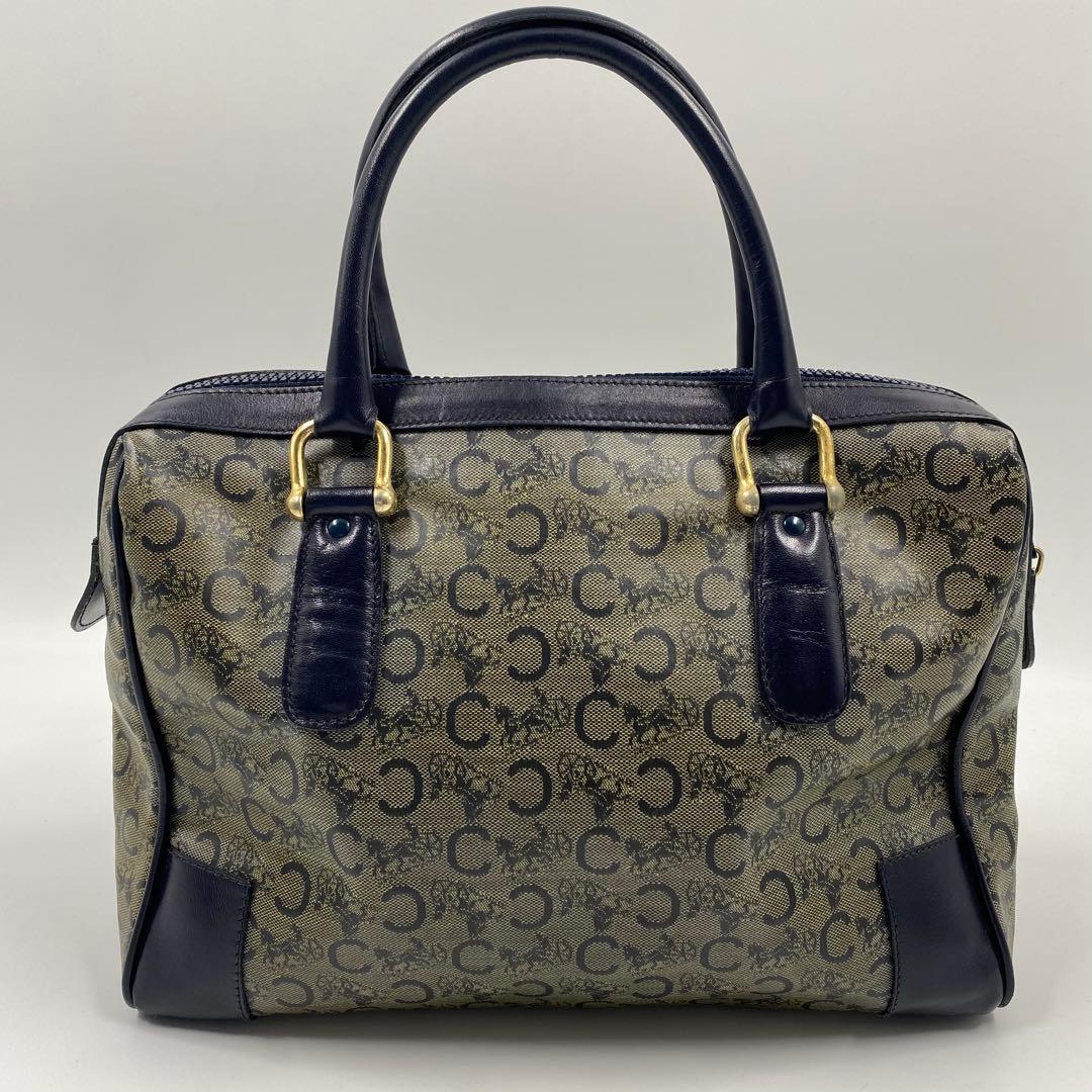 オールド セリーヌ Cマカダム 馬車 ミニボストンバッグ ハンドバッグ