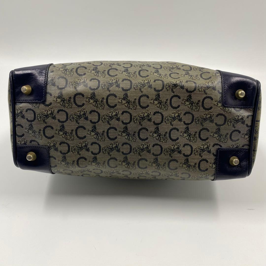 オールド セリーヌ Cマカダム 馬車 ミニボストンバッグ ハンドバッグ