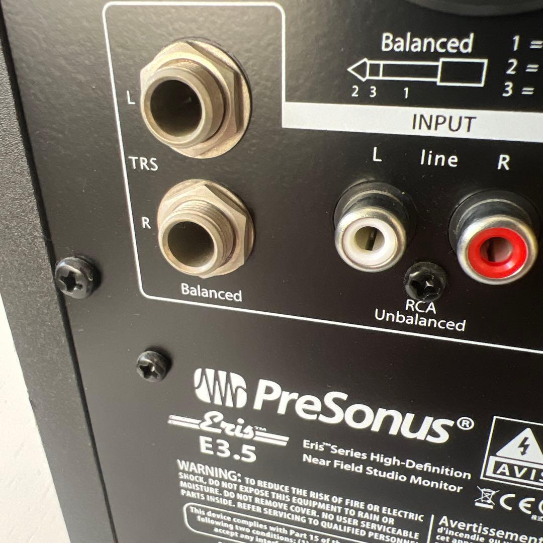 PreSonus ERIS E3.5 アクティブモニタースピーカー