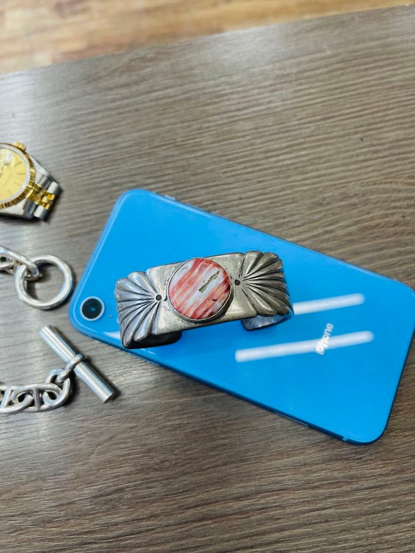 1点物 NAVAJO ナバホ族 インディアンジュエリー ブレスレット シルバー