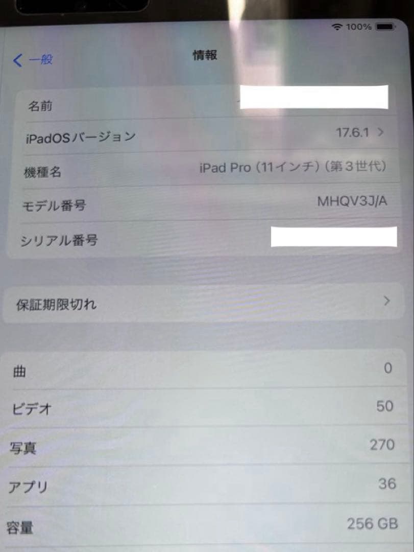 Apple iPad Pro 11インチ (第3世代)