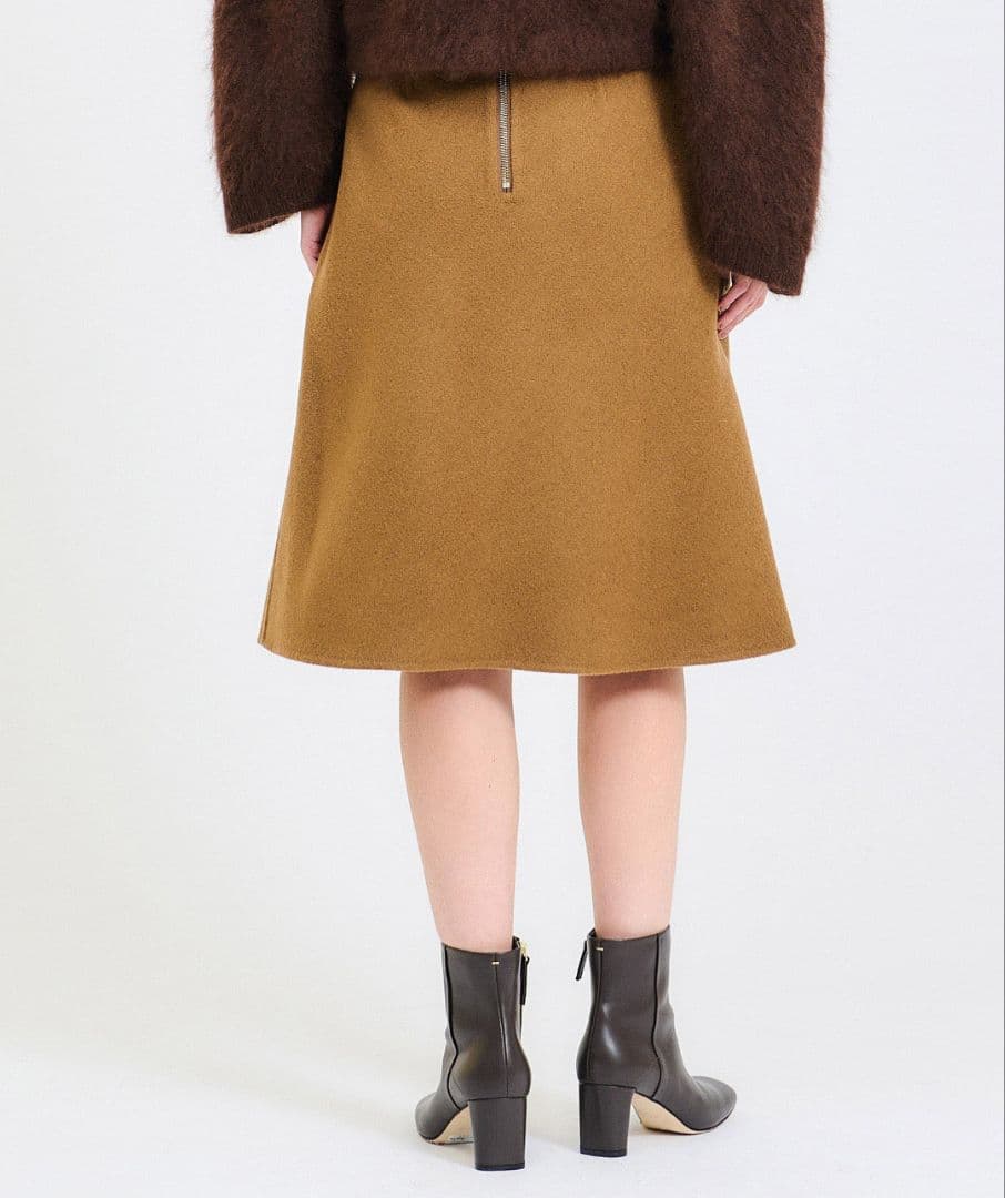 ESTNATION　パッチポケットリバースカート　ブラック　サイズ36