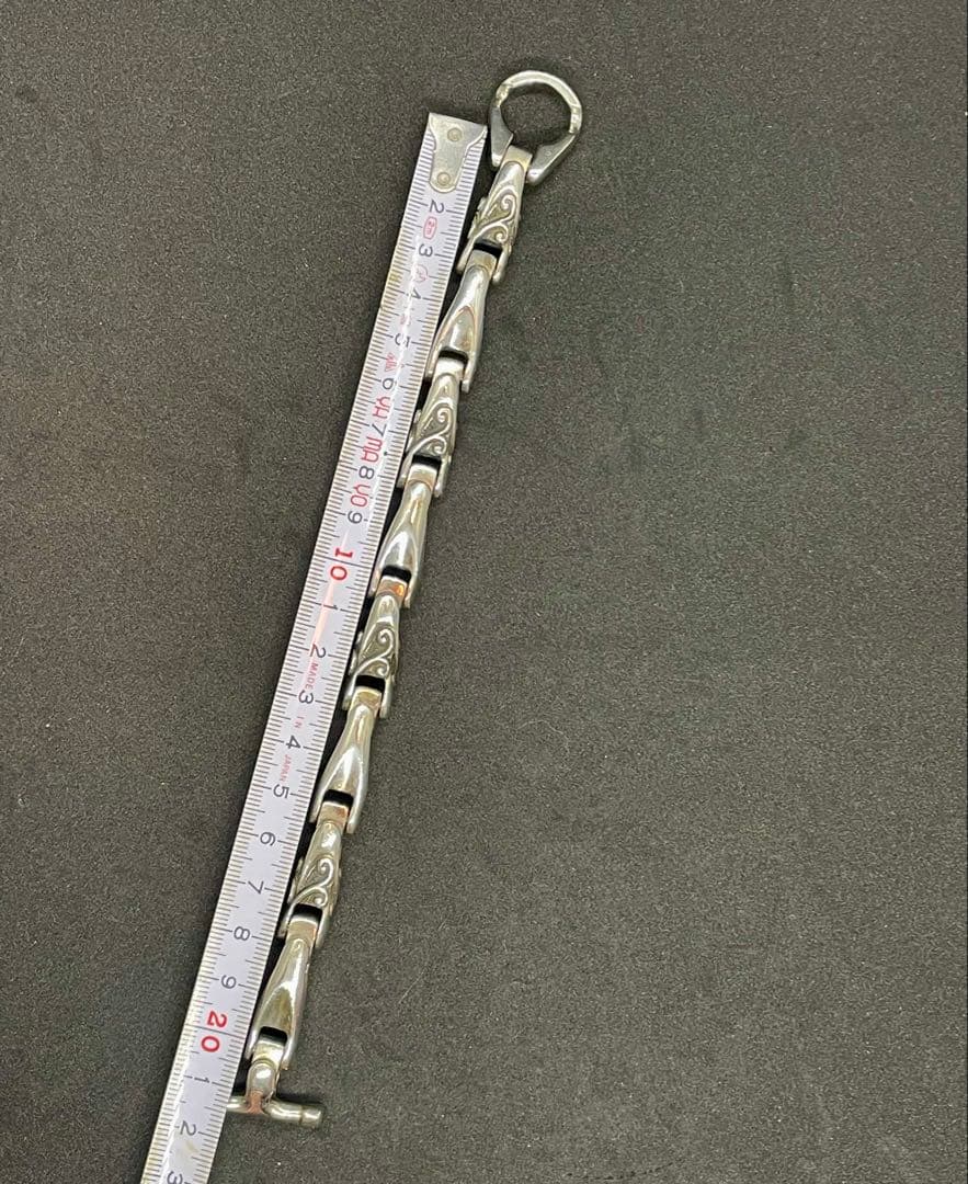 ビルウォールレザー/ヴィンテージU-ジョイント スムース/ウェーブ ブレスレット