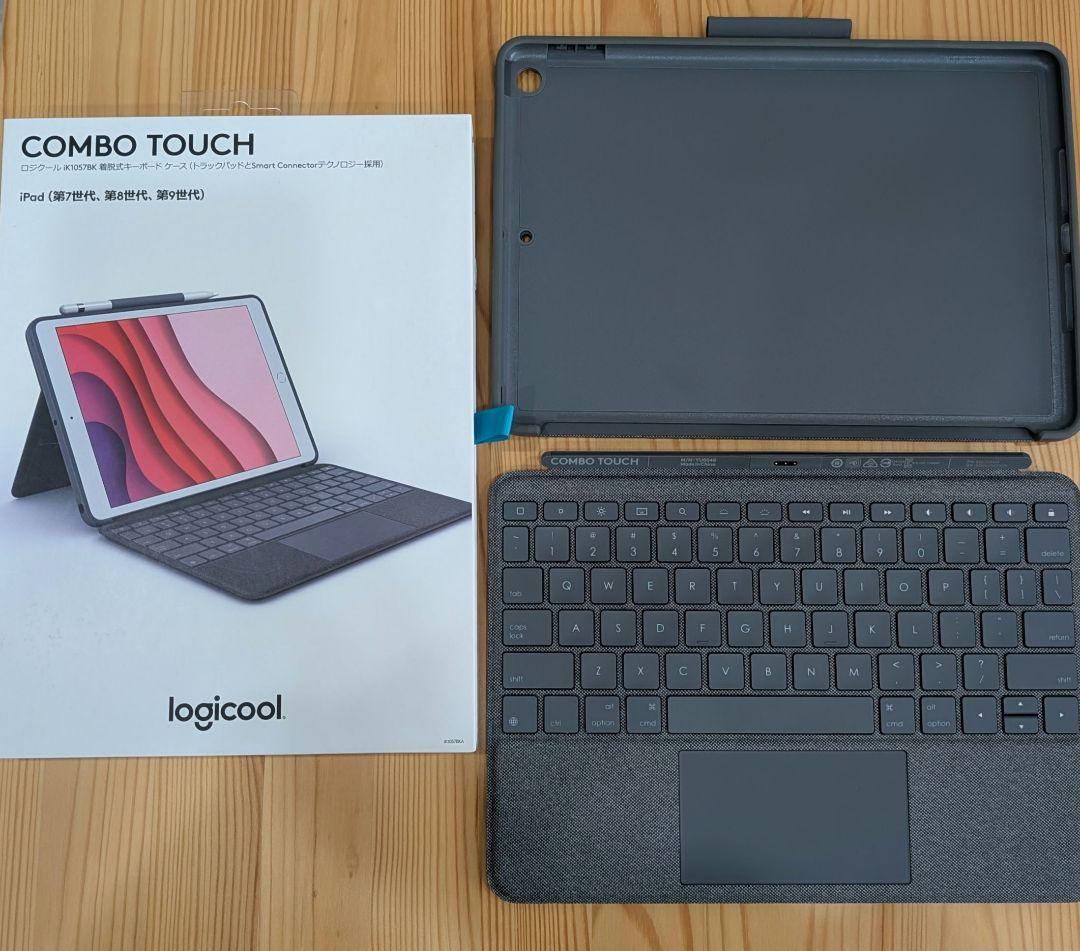 logicool COMBO TOUCH iPadケース・キーボード第7/8/9