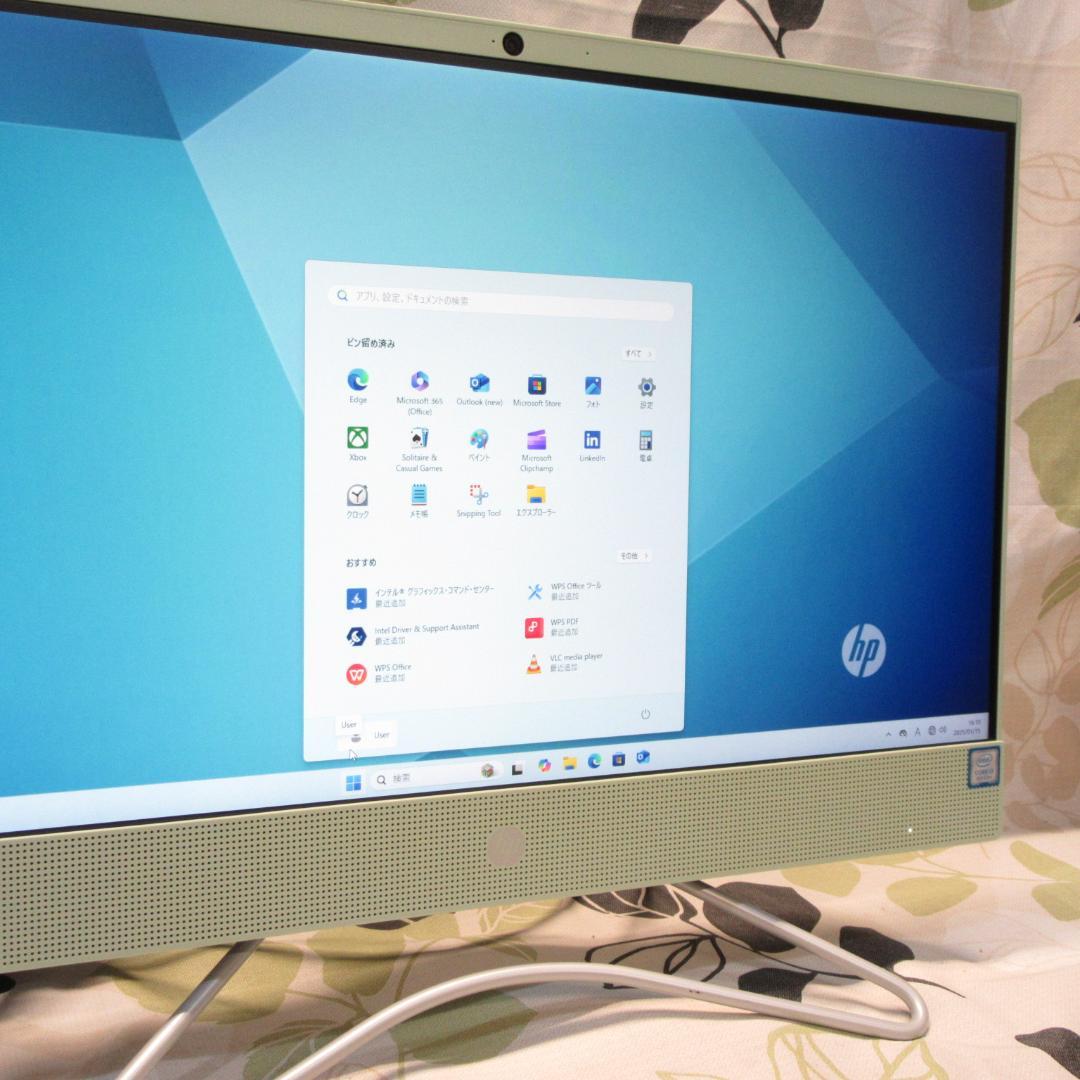 Win11高性能8世代Corei3/メ8G/SSD+HDD/カメラ/無線/タッチ