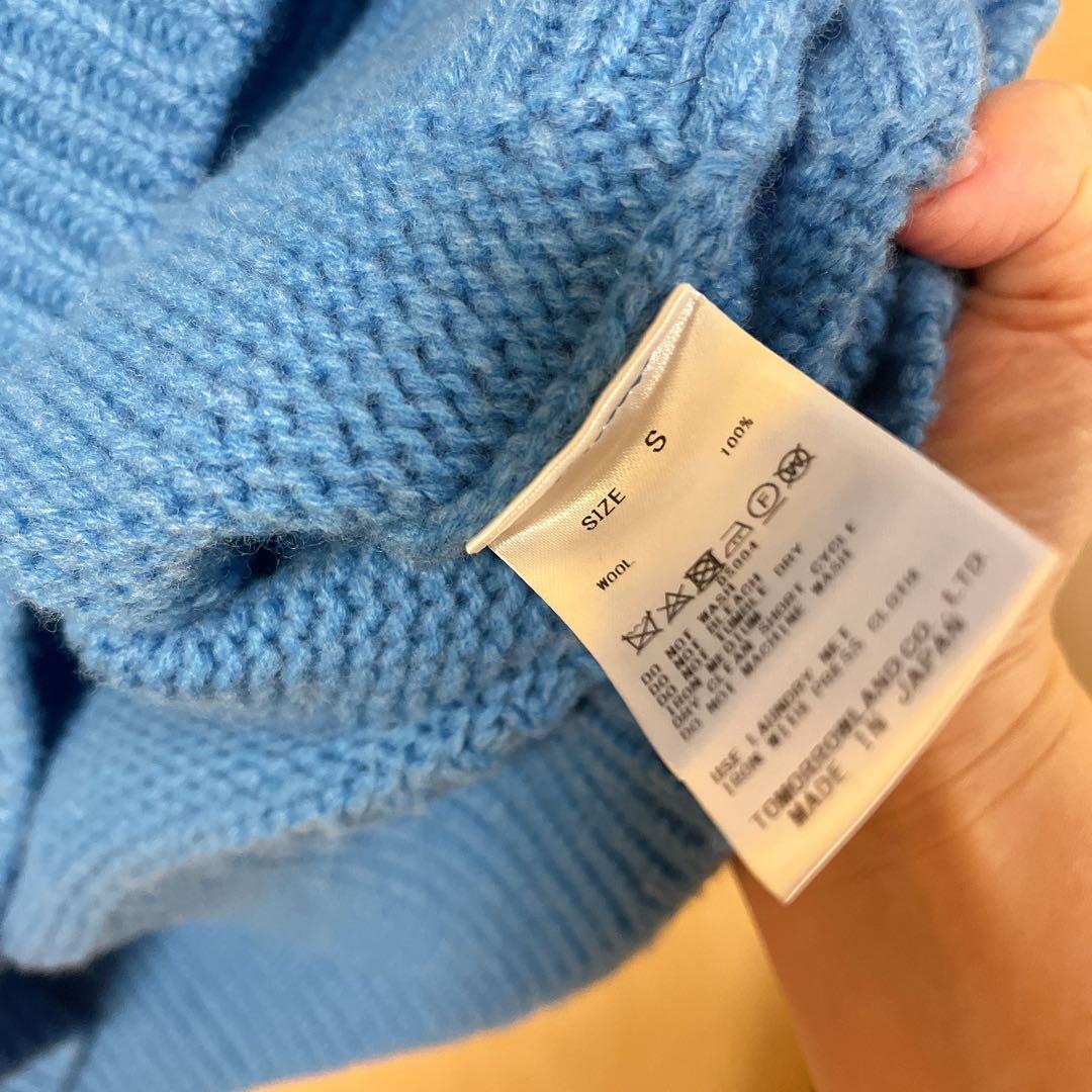 美品 ギャルリーヴィー ファインウール クルーネックプルオーバー