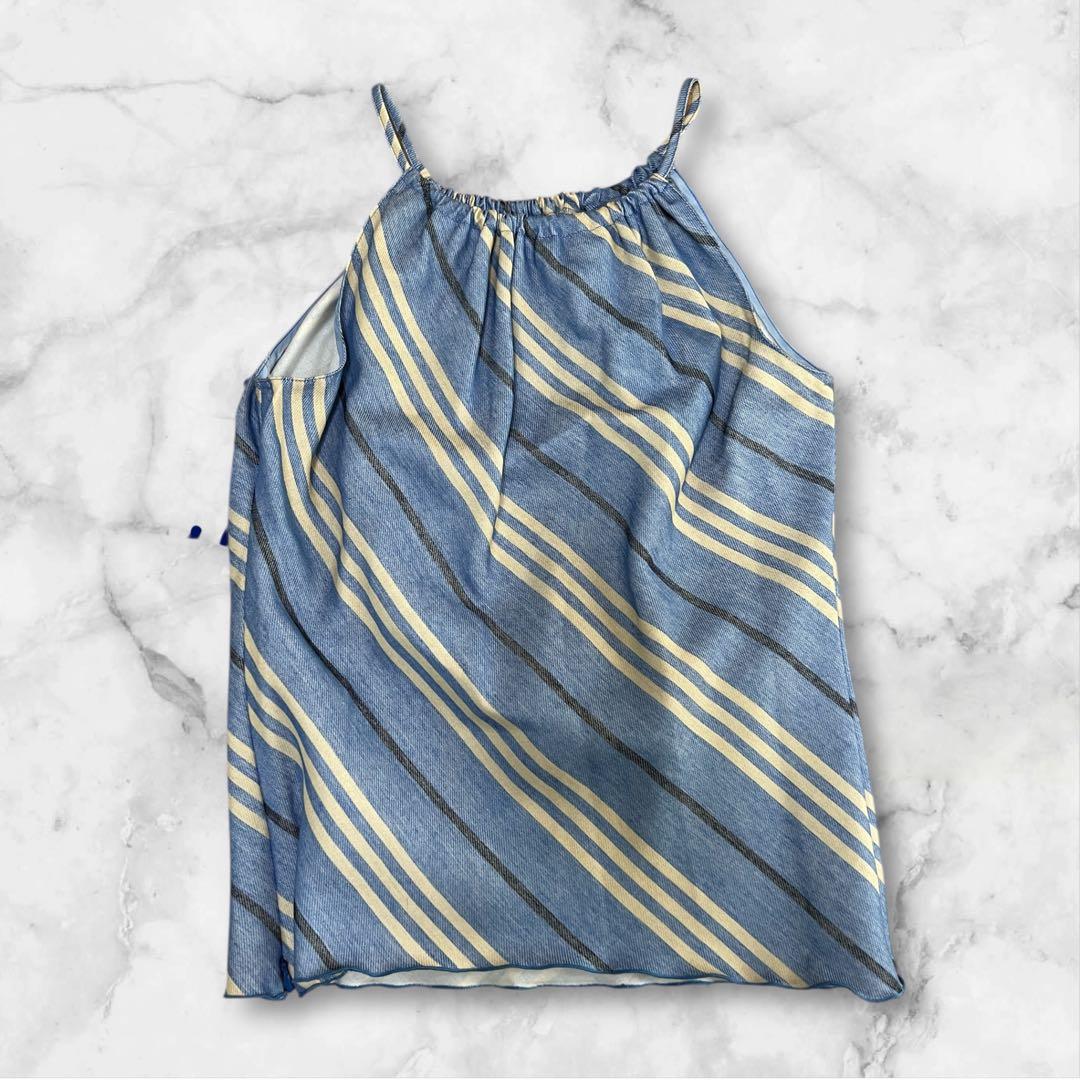 RT-138323 新品タグ付✨バーバリーブルーレーベル　ホルターネック