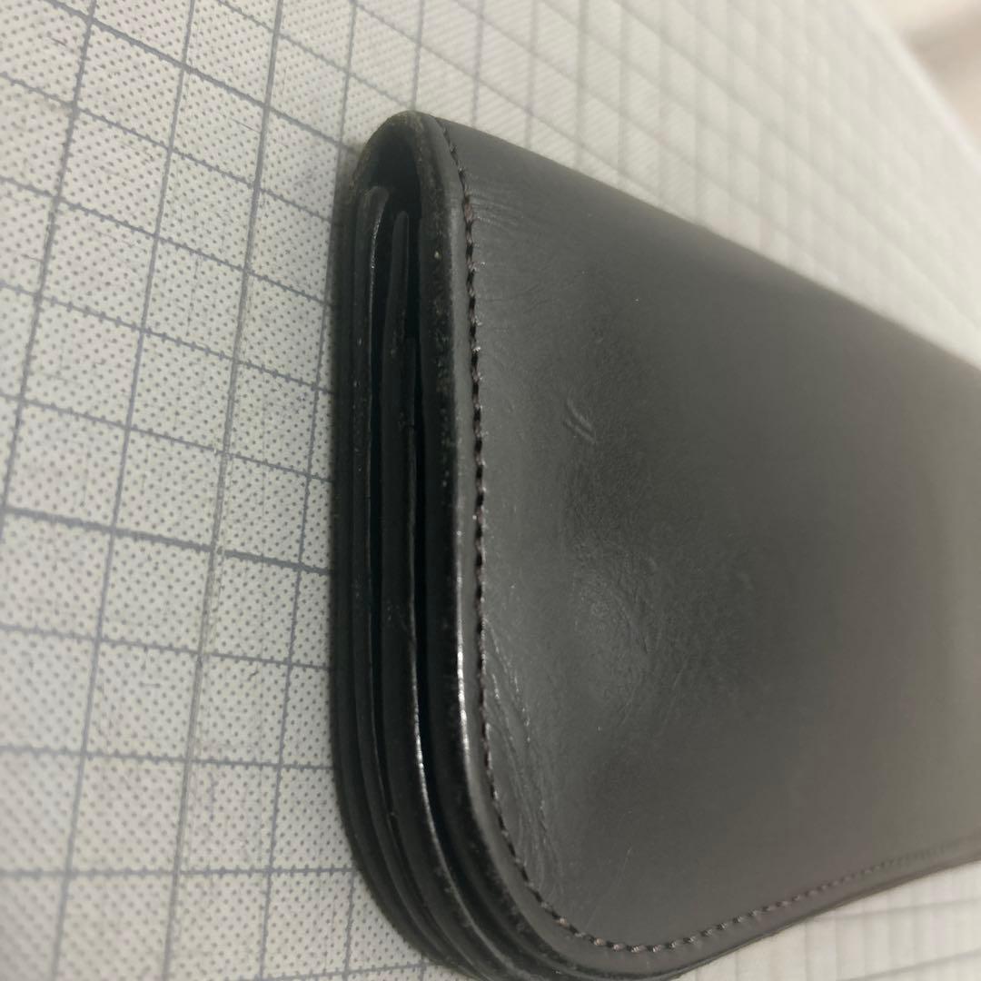WILDSWANS 黒 レザー 長財布