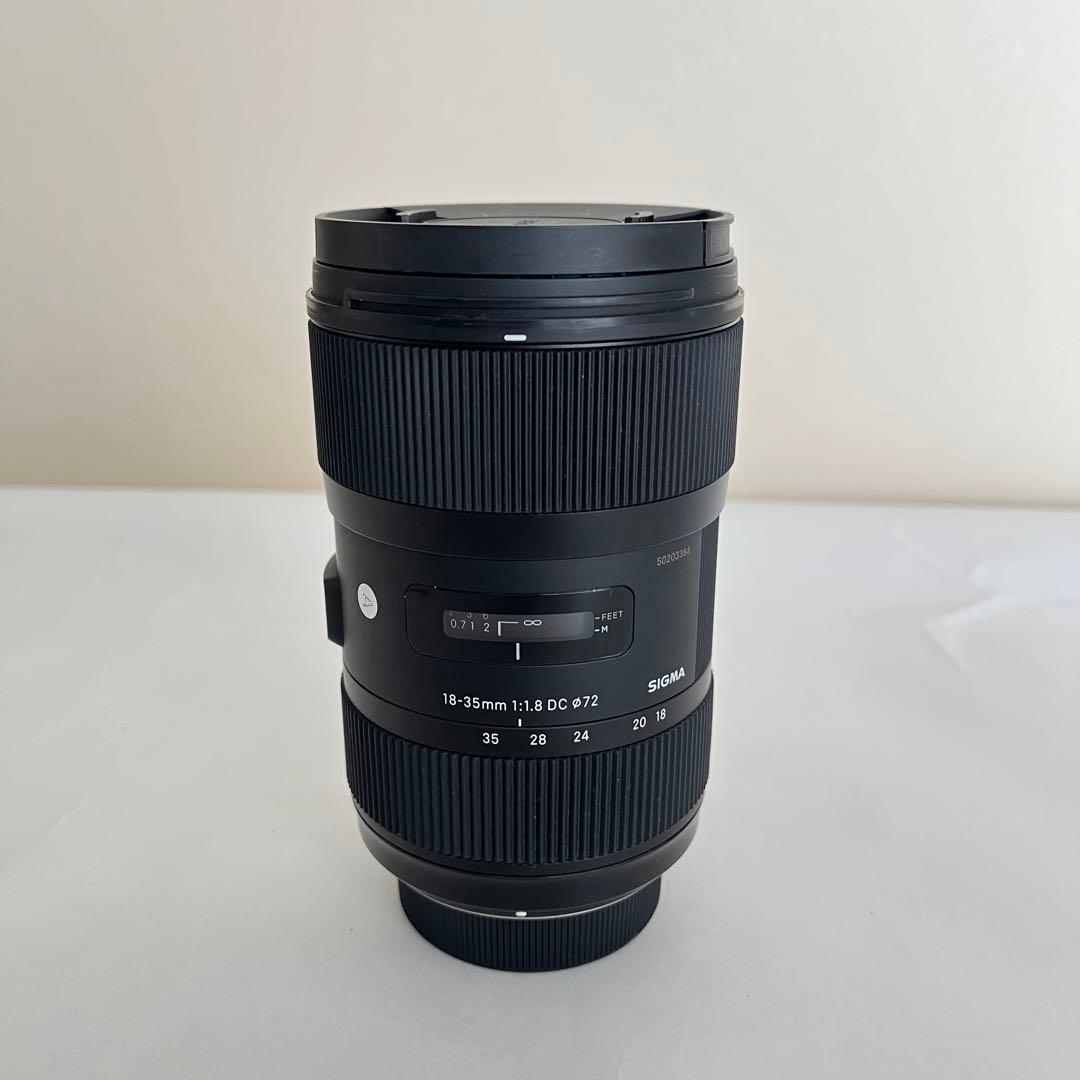 美品 SIGMA 18-35mm F1.8 DC HSM ニコンF用