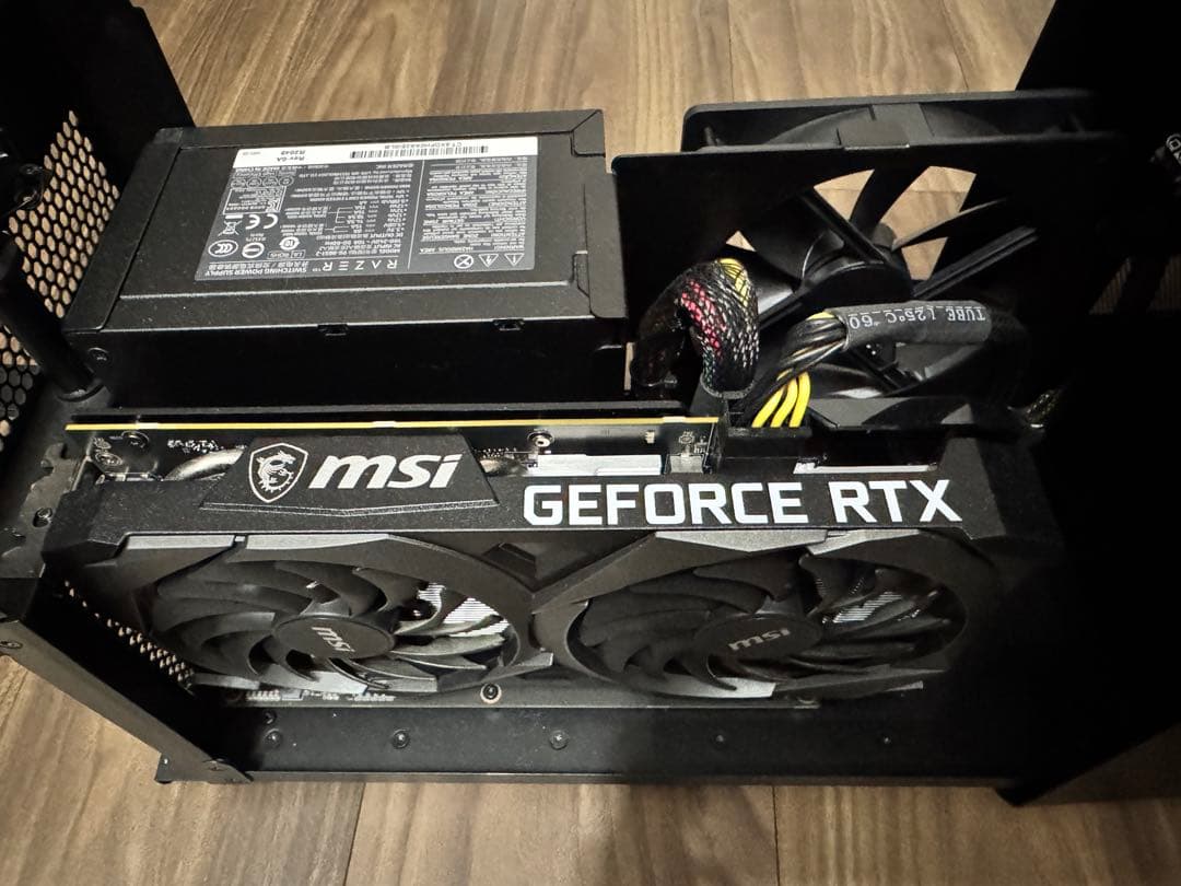 グラフィックボード・グラボ・ビデオカード eGPU BOX + RTX3060 12GB