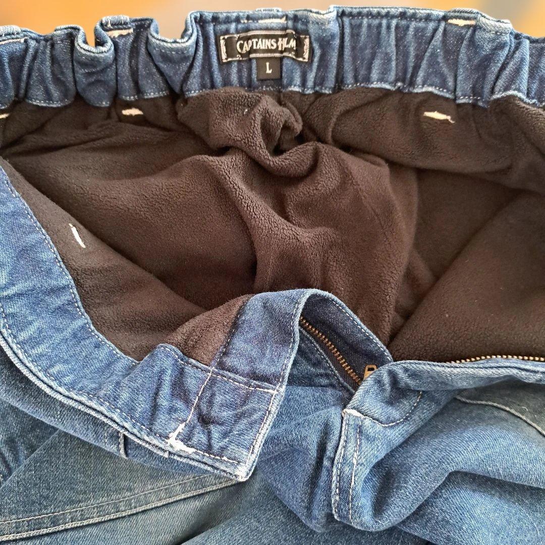 パンツ CAPTAINS HELM STRETCH FLEECE WINTERDENIM