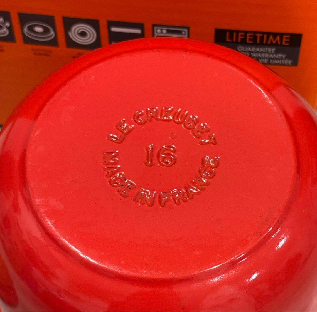 【美品】 ルクルーゼ ココット エブリィ 18cm インナーリッド付 2点セット