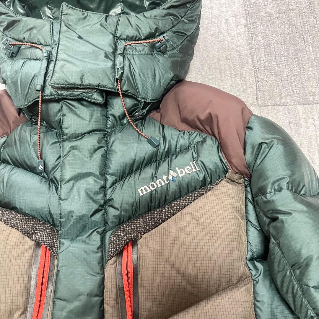 激レア 韓国限定 mont-bell モンベル ダウンジャケット グリーン M