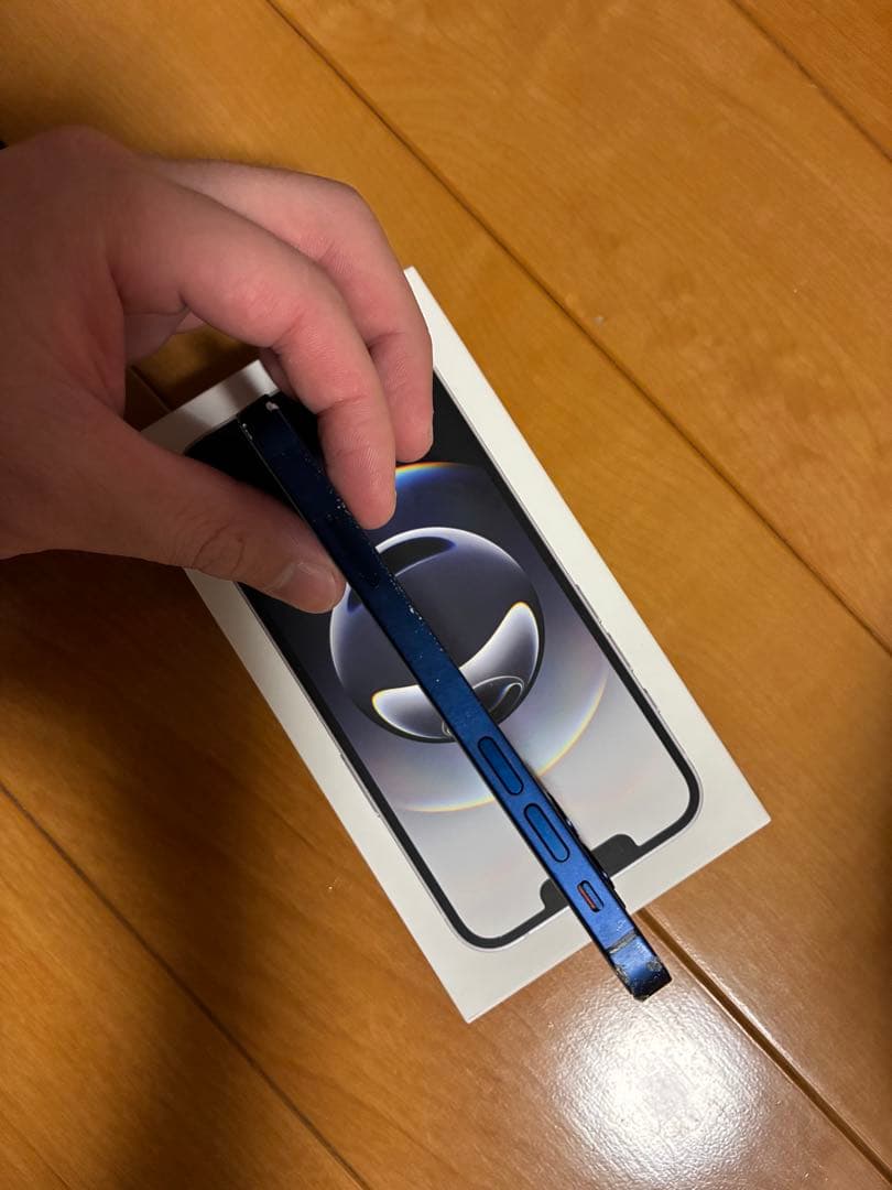 Apple iPhone 12 mini 青 バッテリー72% 128GB