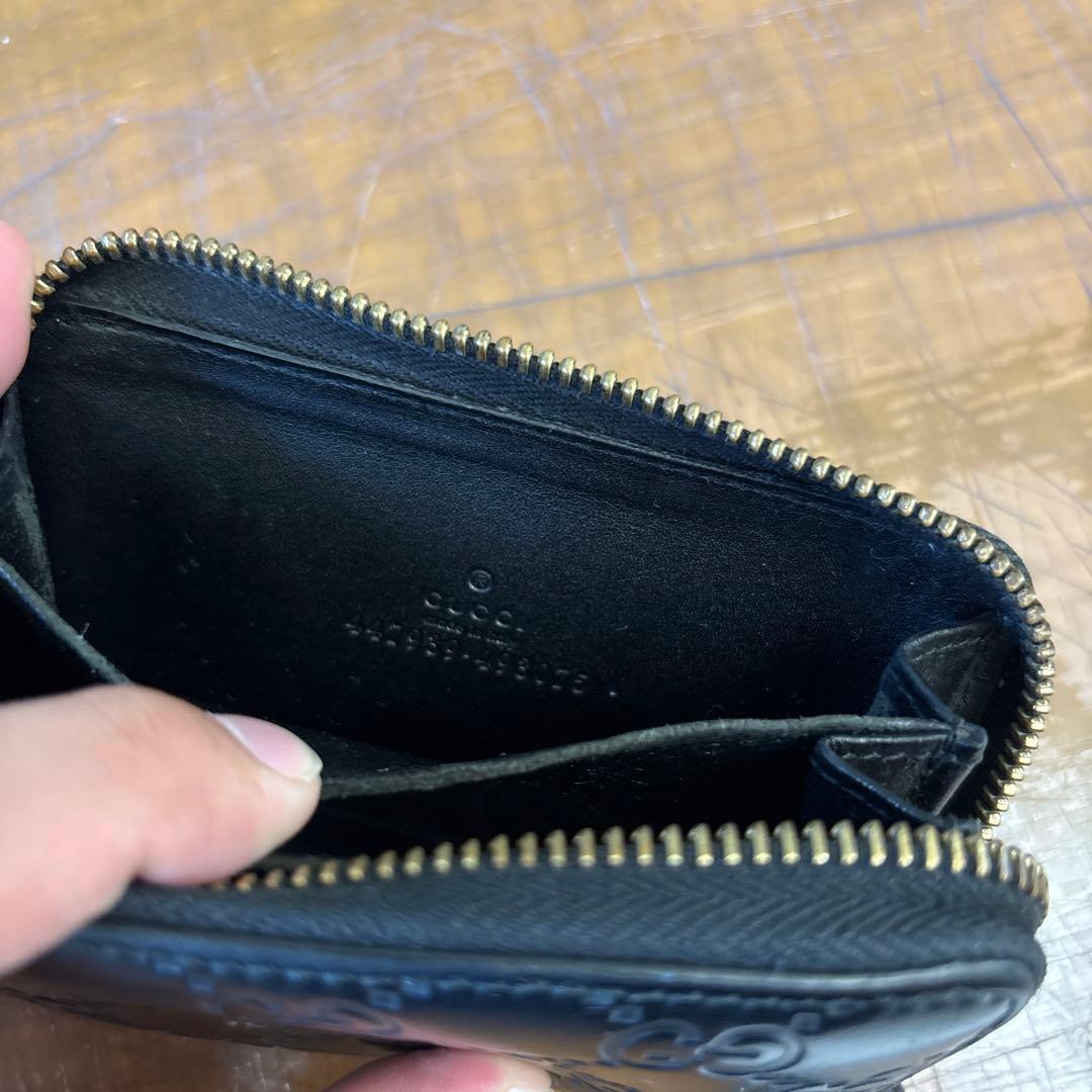 GUCCI ブラック ケース　財布