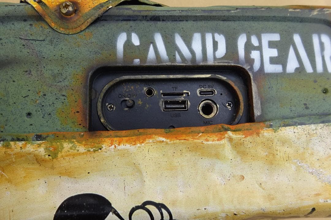 bluetoothワイヤレス ボックススピーカー ビンテージ感 ブルートゥース