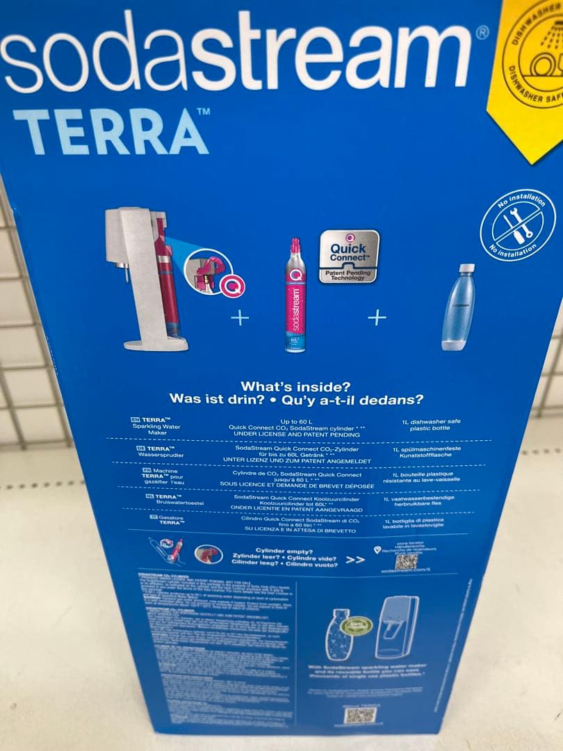 値引き不可　sodastream TERRA 炭酸水メーカー　白色