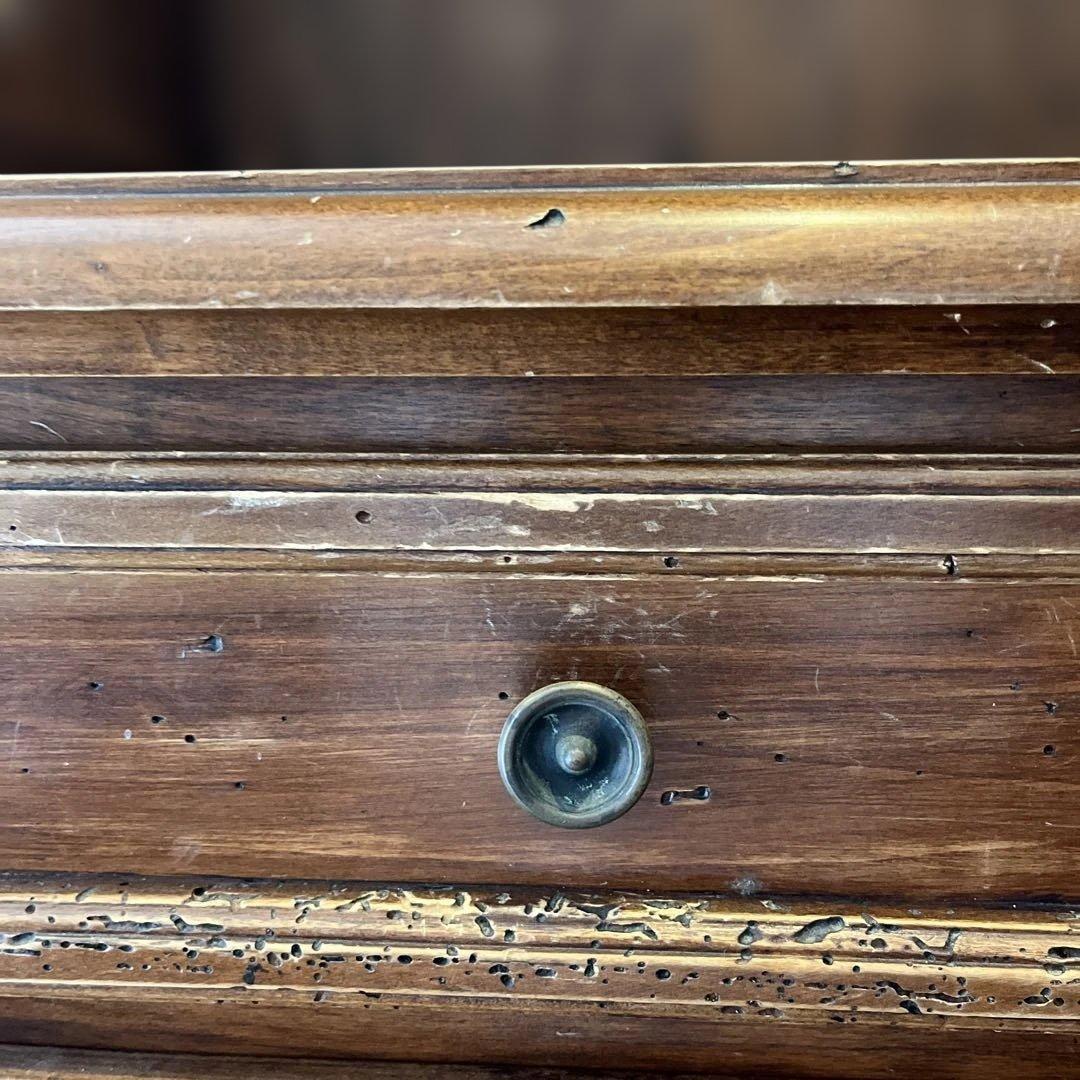 英国アンティーク　カップボード　飾り棚