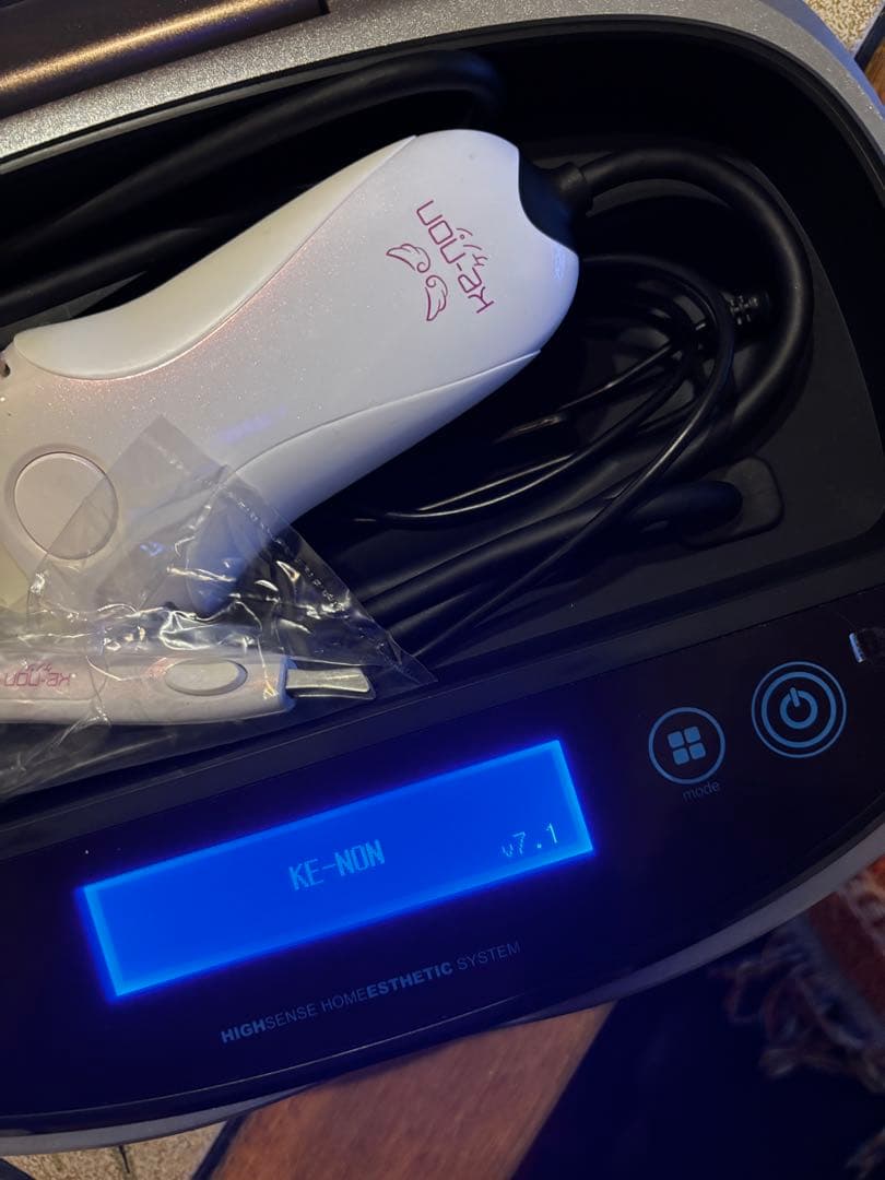 ver.7.1 ケノン 眉毛脱毛器付き 脱毛器 美容機器