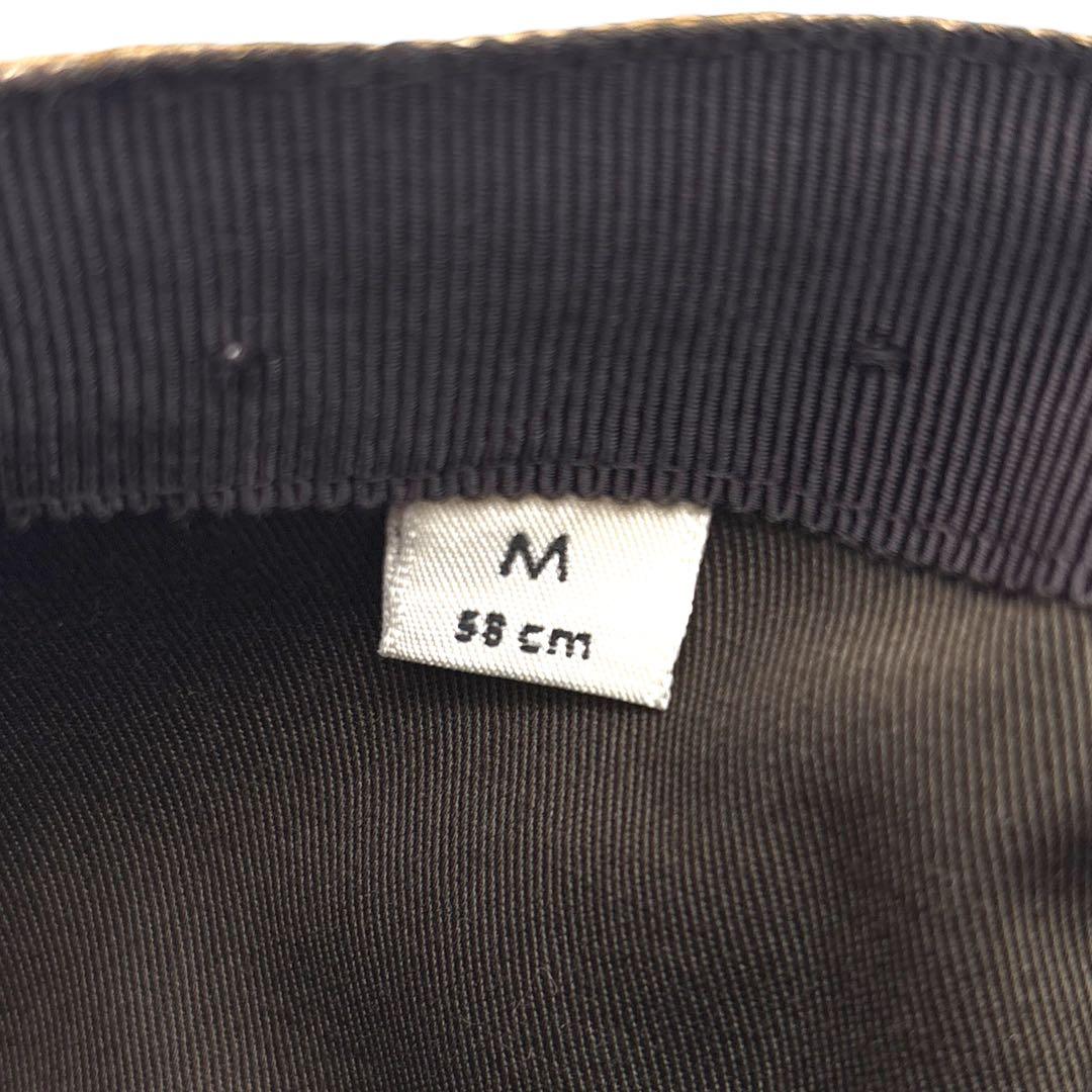 【美品】GUCCI グッチ ベースボールキャップ GG シェリーライン パターン