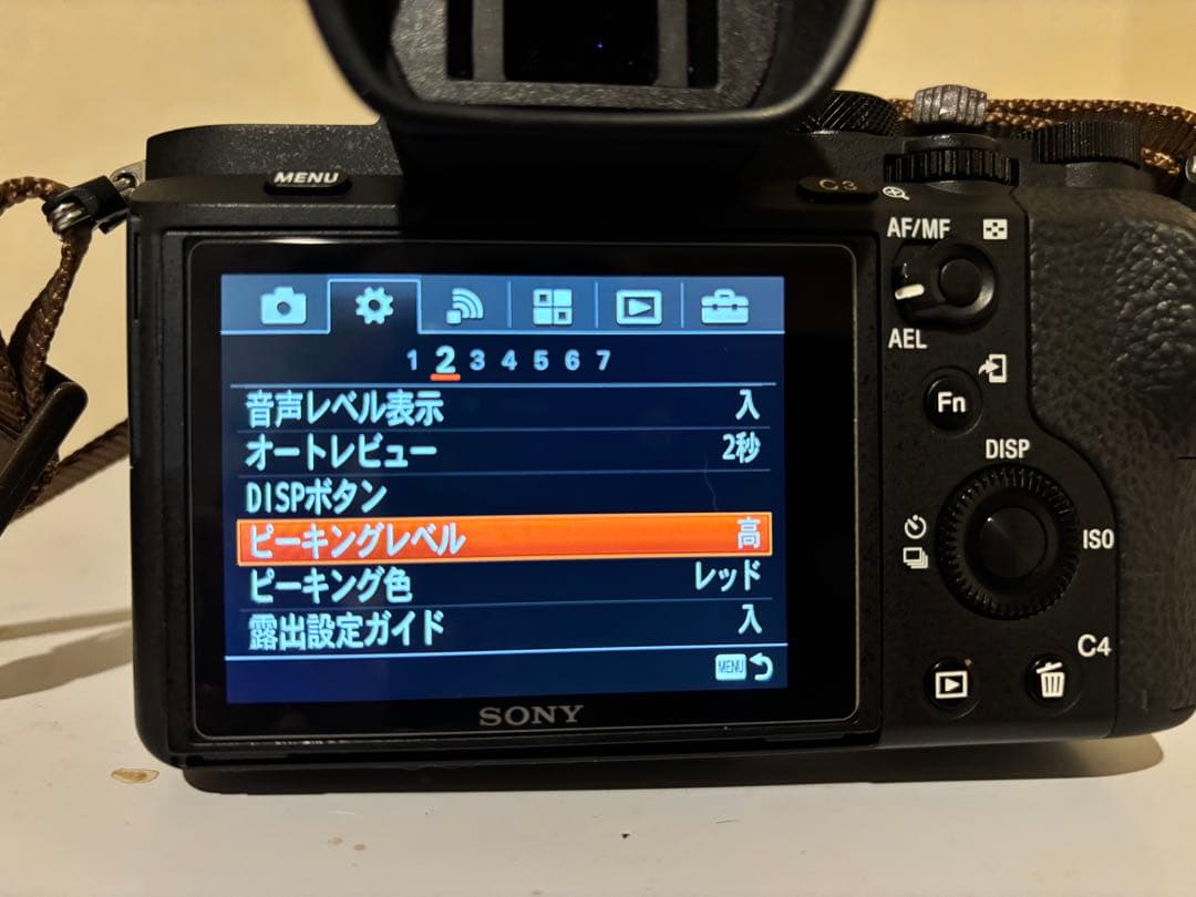 Sony α7II ミラーレスカメラ バッテリー4個付き