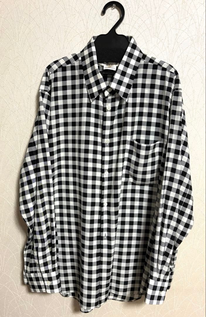 完売品　COMME des GARCONS ギンガムチェックブラウス