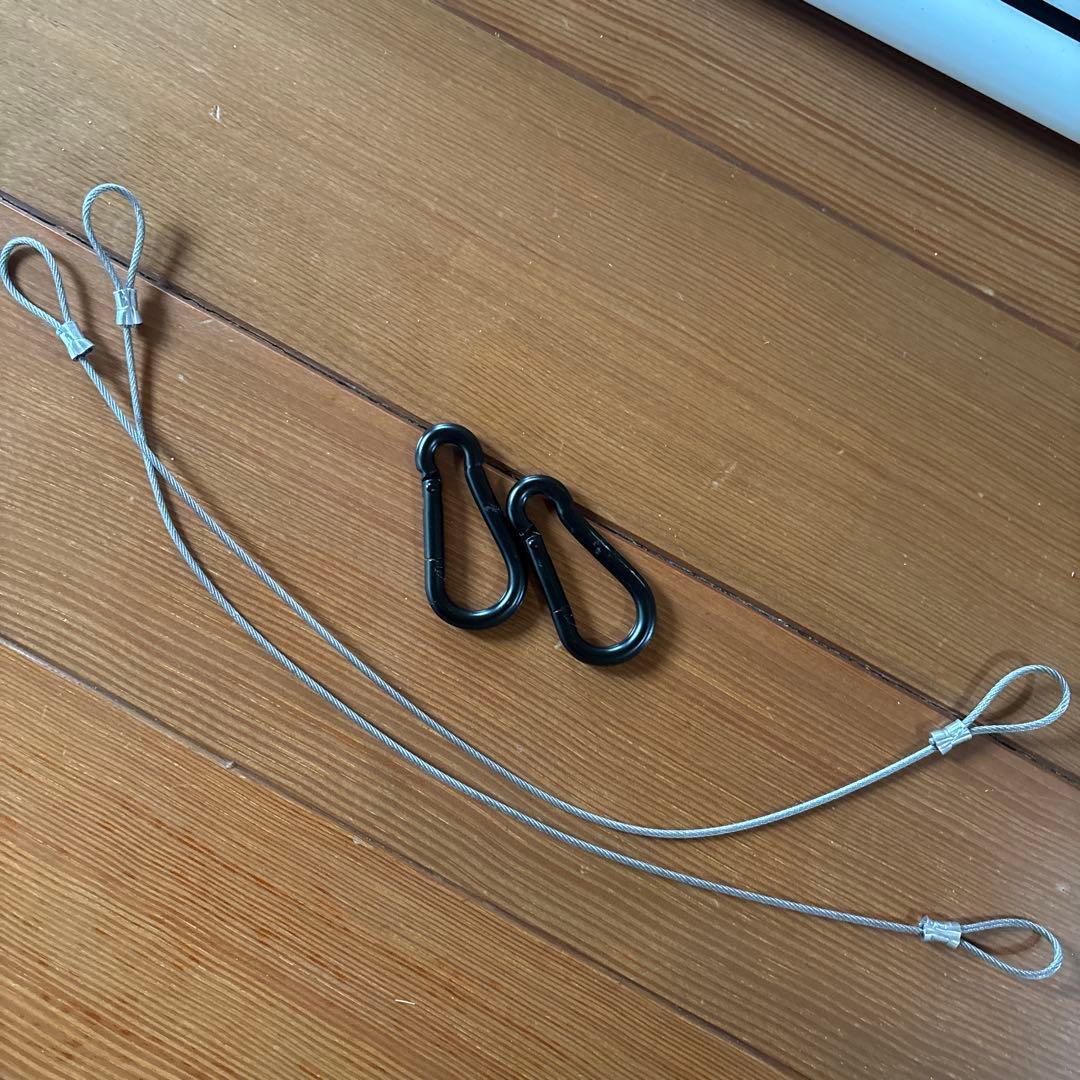 プロジェクタースクリーン カラビナ付き