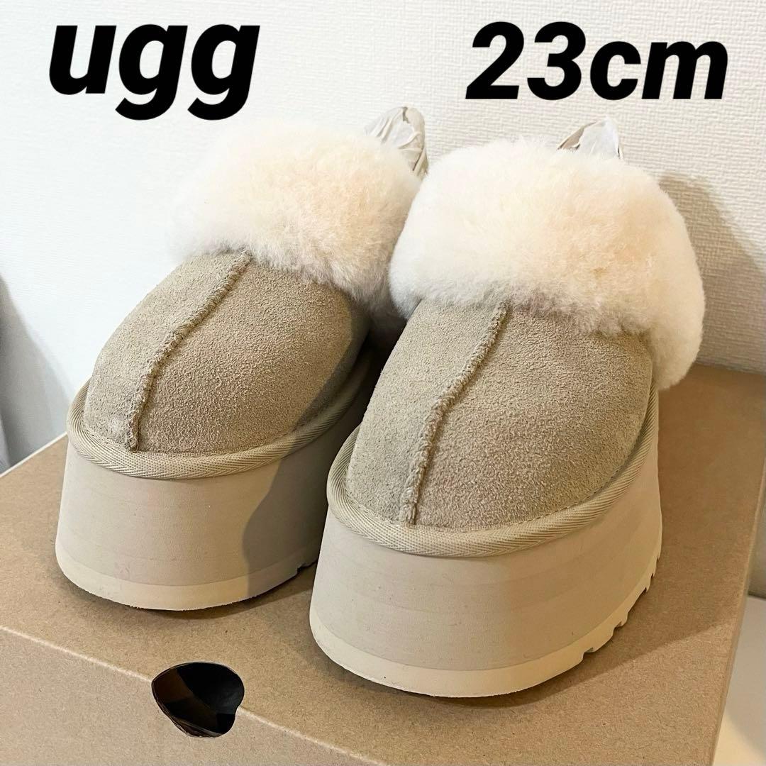 完売品 UGG アグ Funketteファンケット マスタードシード 23cm