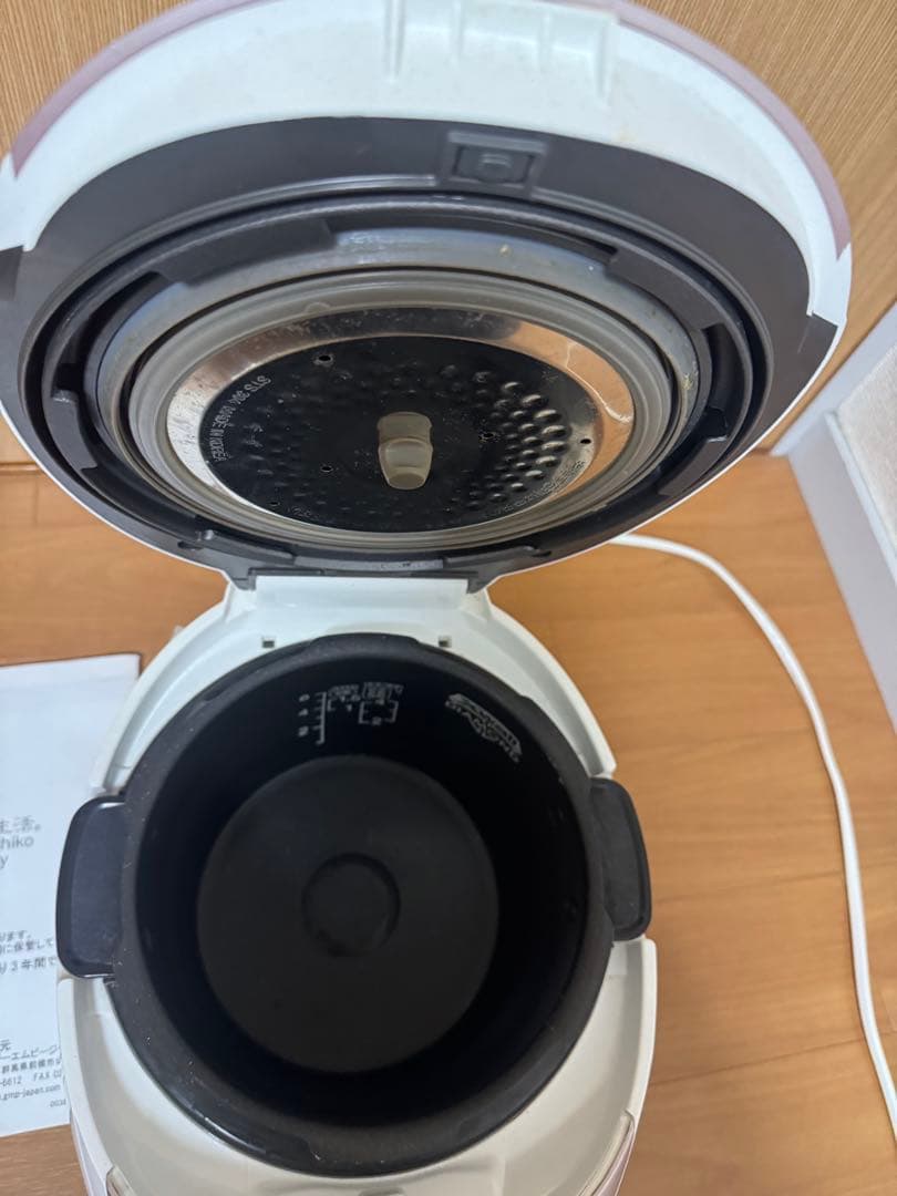 なでしこ健康生活　炊飯器　高圧力ヒーター式加熱式加熱　CRP-N0610N