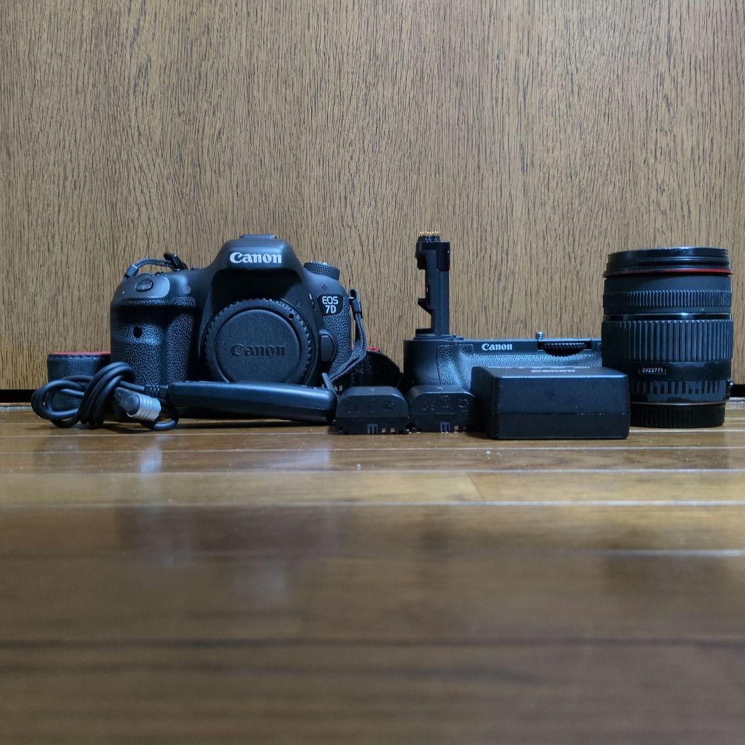 EOS 7D Mark II+sigma高倍率レンズ ほか付属品