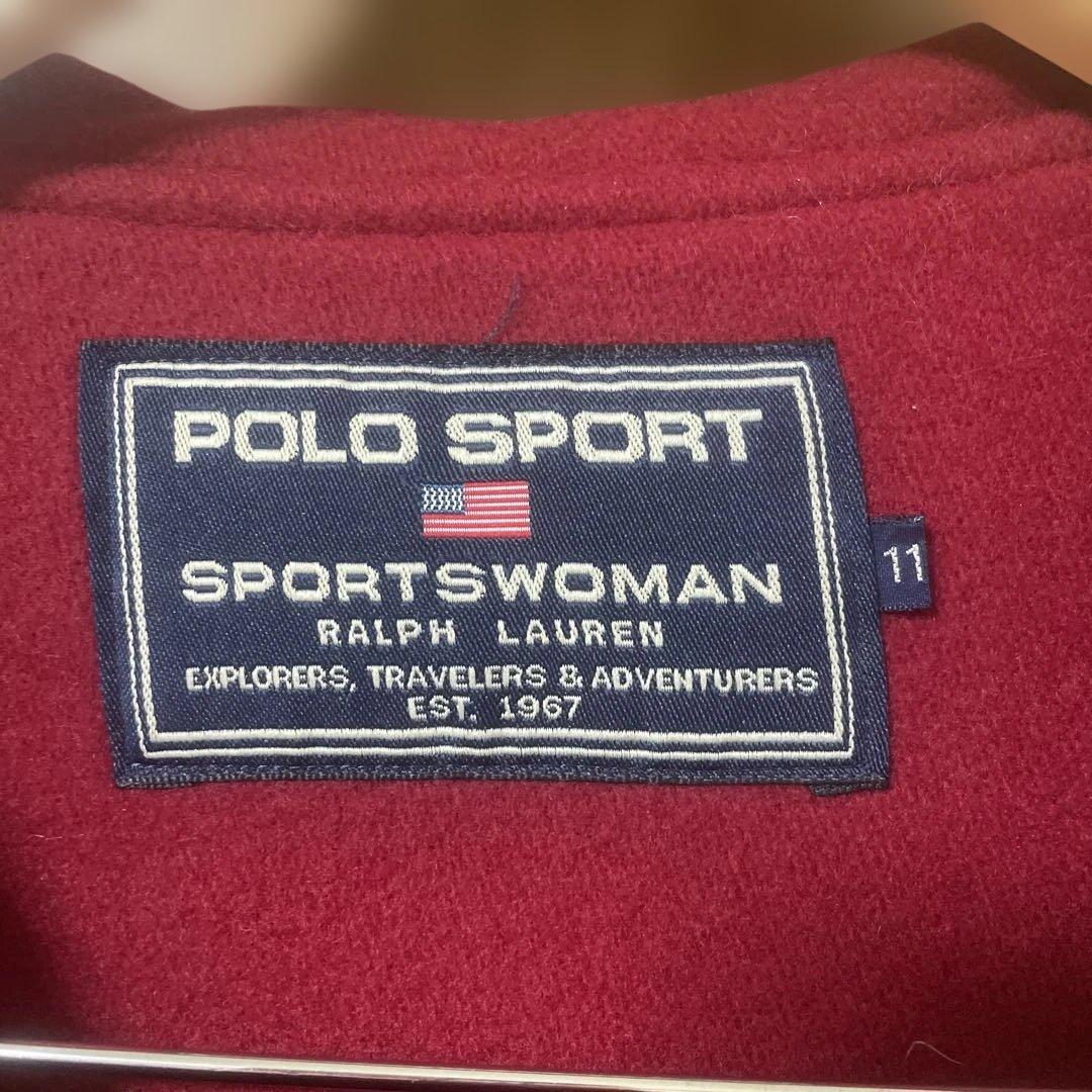 美品‼️Polo Sport ラルフローレン ダッフルコート160 レディースL