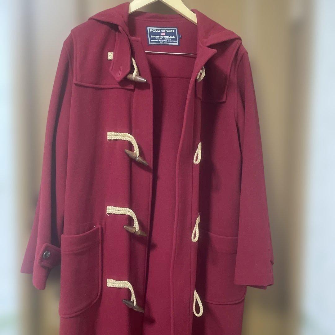 美品‼️Polo Sport ラルフローレン ダッフルコート160 レディースL
